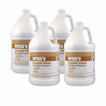 Misty Dust Mop Treatment, Attracts Dirt, Non-Oily, Grapefruit, 1gal, PK4 1003411